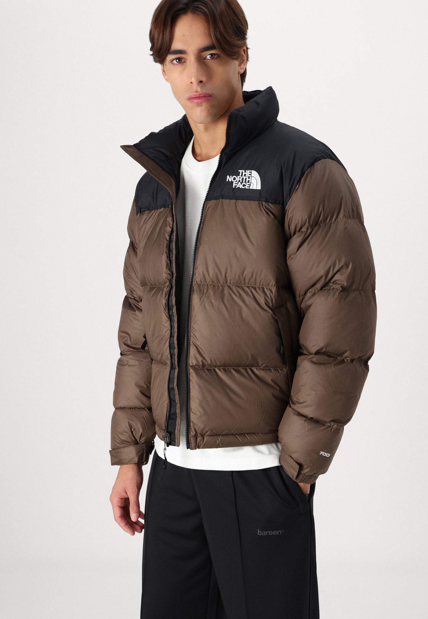 North Face Nuptse 700 Puffer Jacket Brown